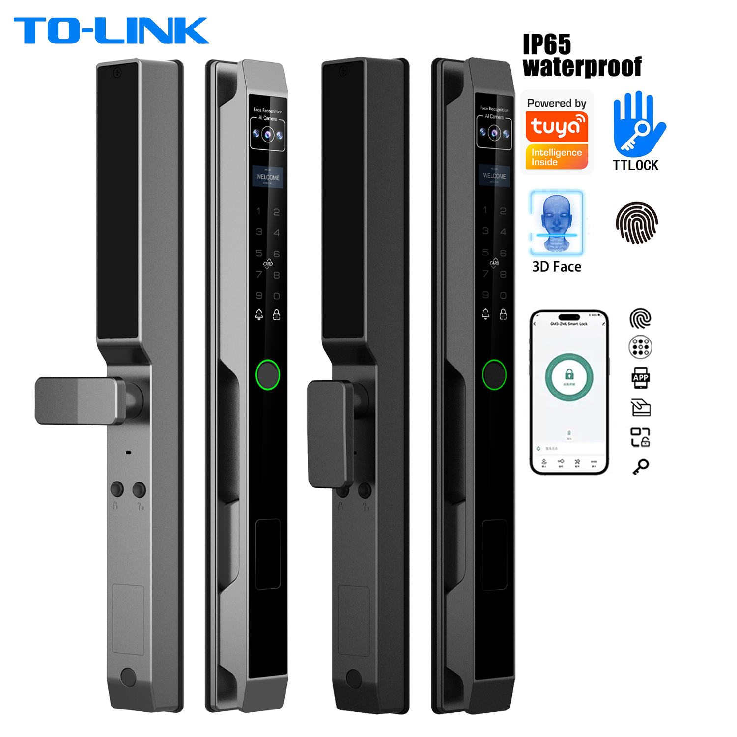 Key Card Digital Ip65 Waterpro - огляд і ціна Smart Door Lock