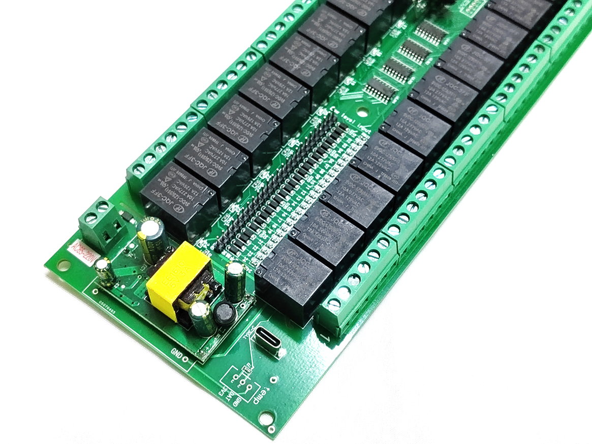 Relay Switch Module 24 Channel - огляд і ціна Smart Home Button