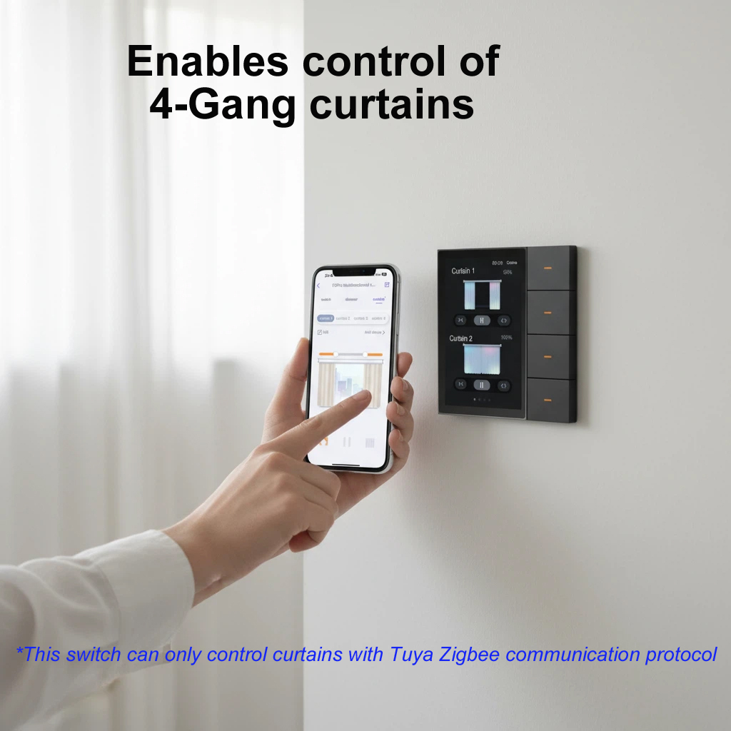 F3-pro Tuya Smart Panel ZigBee - огляд і ціна Smart Home Button