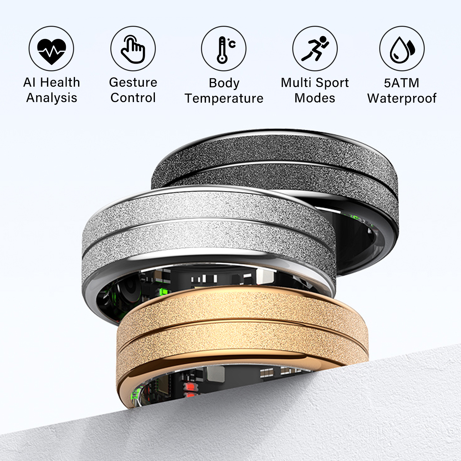 Smart Ring Men Women AI Health - огляд і ціна Smart Home Trainer