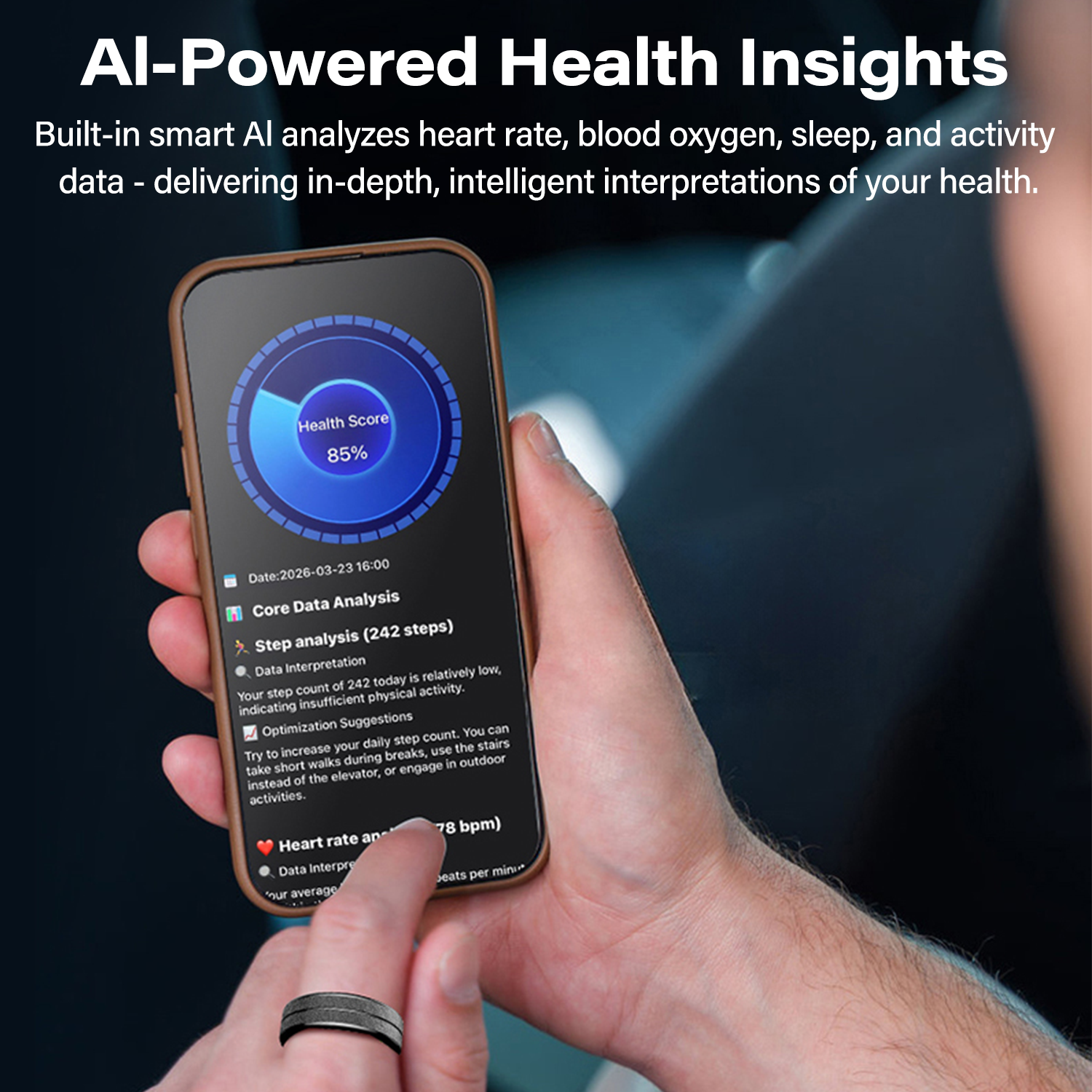Smart Ring Men Women AI Health - огляд і ціна Smart Home Trainer