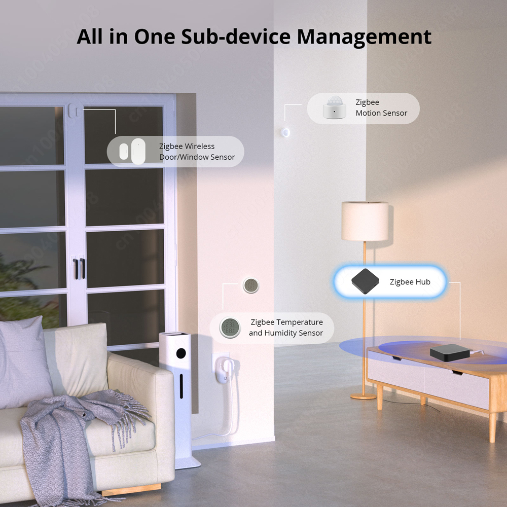 Tuya ZigBee Gateway Bridge Wir - огляд і ціна Smart Home Hub Matter