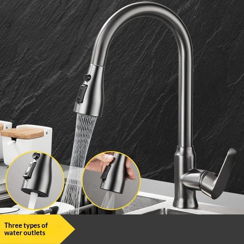 Kitchen Pull Out Faucet Spraye - огляд і ціна Smart Home Kitchen