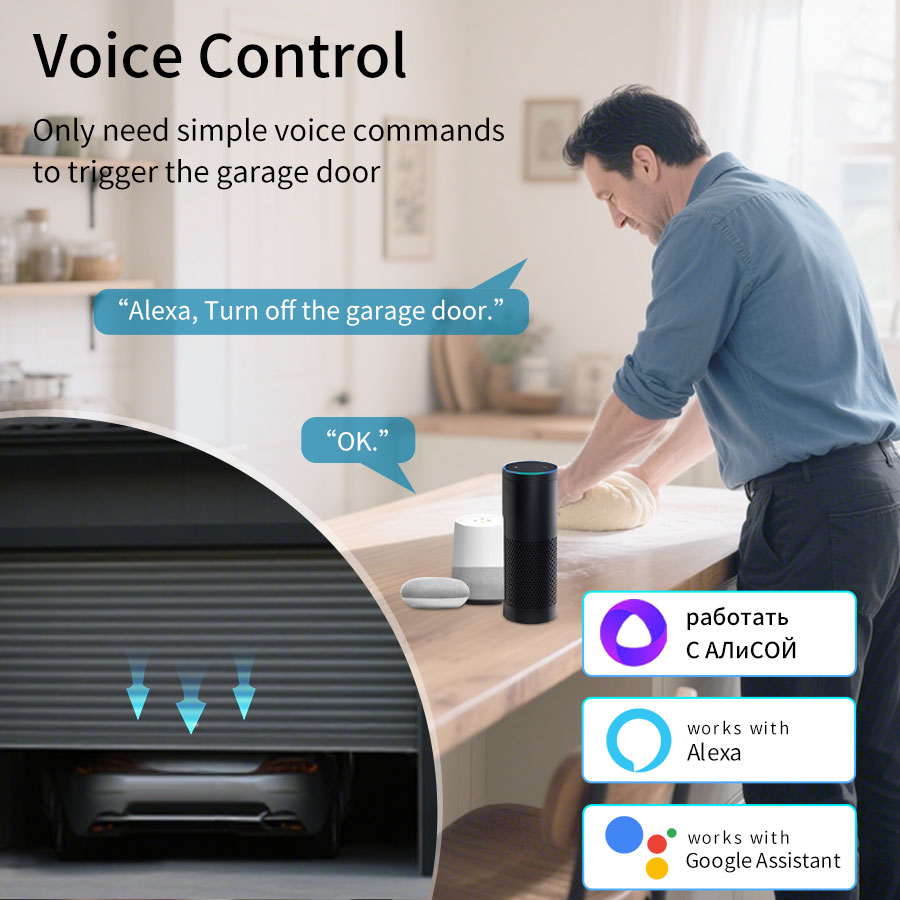 Tuya Smart WiFi or Zigbee Gara - огляд і ціна Smart Home Button