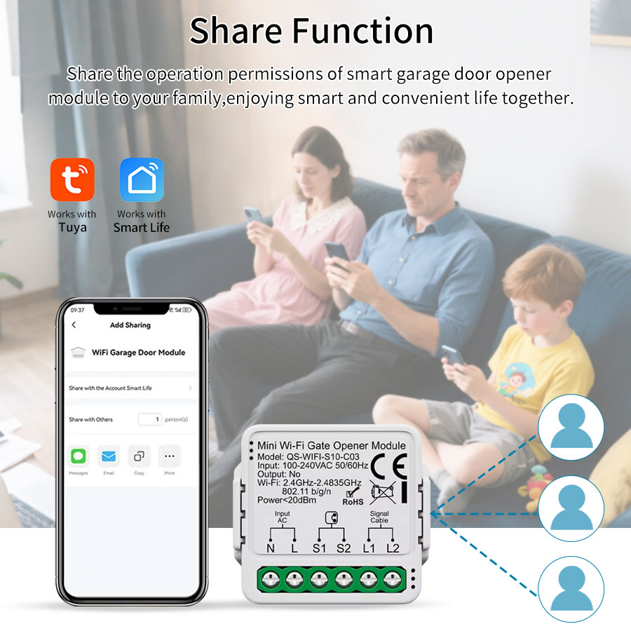 Tuya Smart WiFi or Zigbee Gara - огляд і ціна Smart Home Button