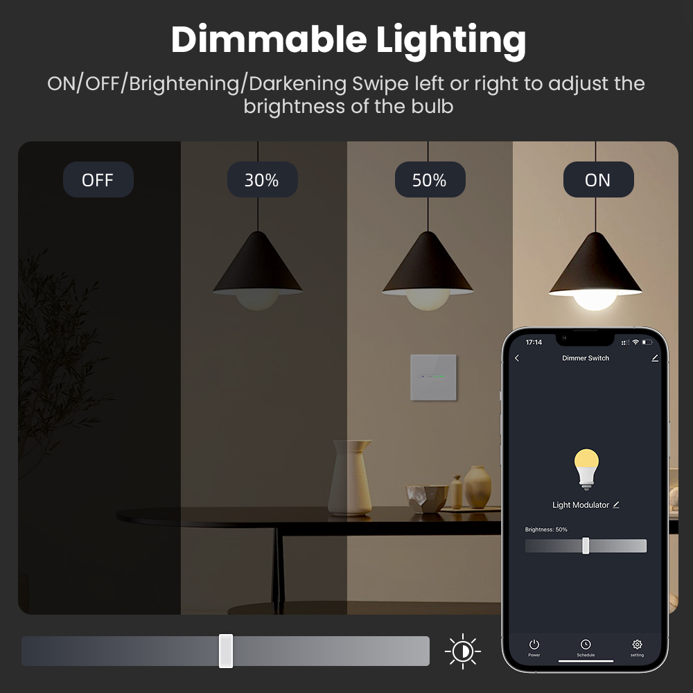 AVATTO WiFi 1/2 Gang Smart Dim - огляд і ціна Smart Home Button