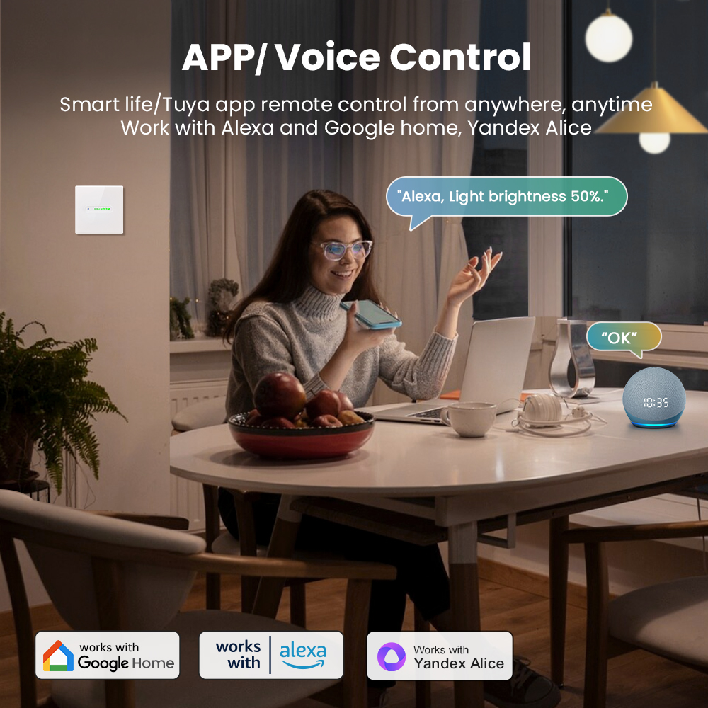 AVATTO WiFi 1/2 Gang Smart Dim - огляд і ціна Smart Home Button