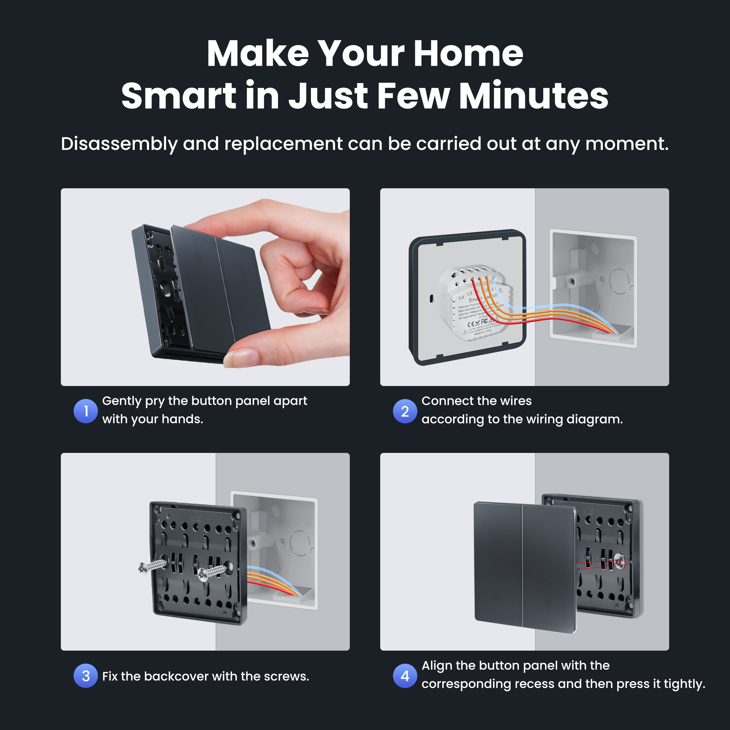 GIRIER Smart Light Switch WiFi - огляд і ціна Smart Home Google