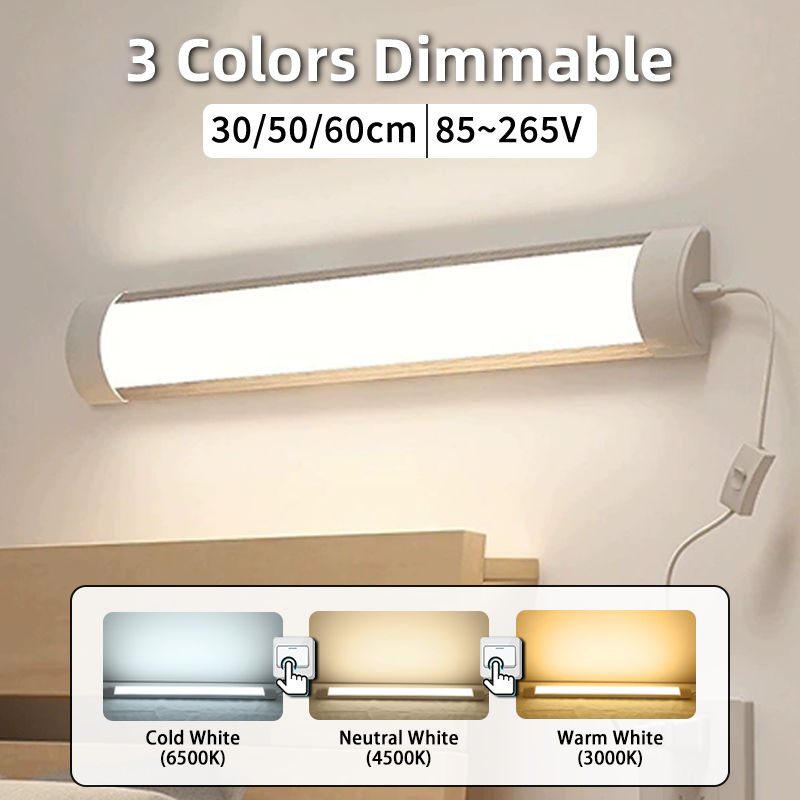 3 Colors Dimmable Led Tube Lig - огляд і ціна Smart Home Kitchen