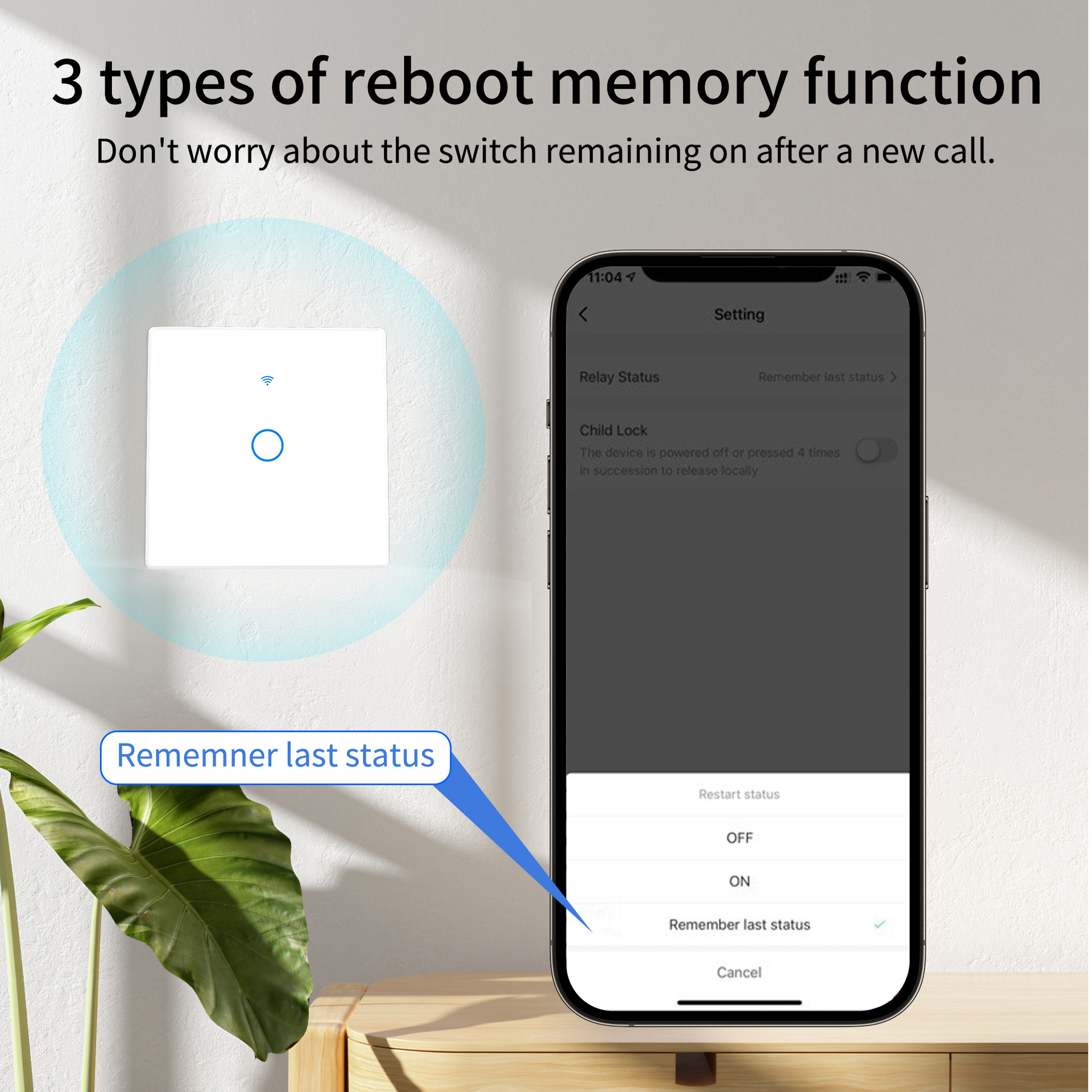1 2 3 4 Gang WiFi RF 433mhz To - огляд і ціна Smart Light Switch
