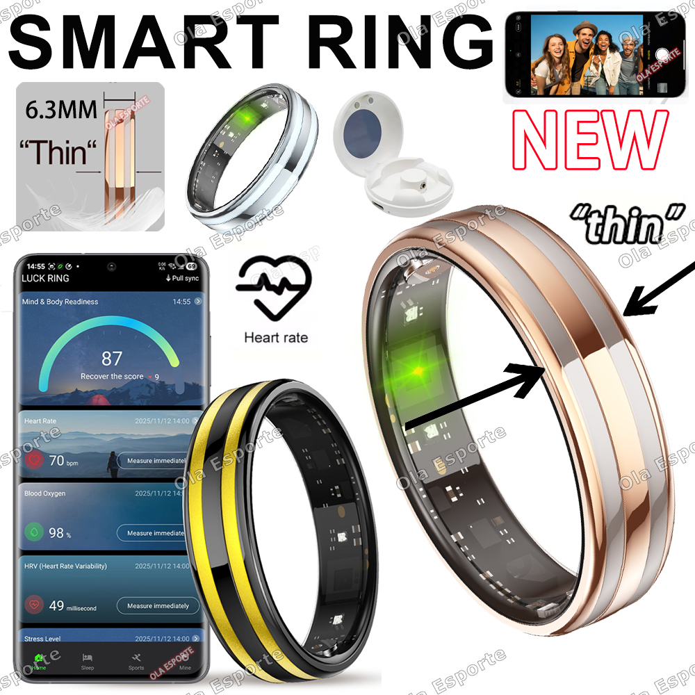 New 6.3mm Thin Smart Ring Heal - огляд і ціна Smart Home Trainer