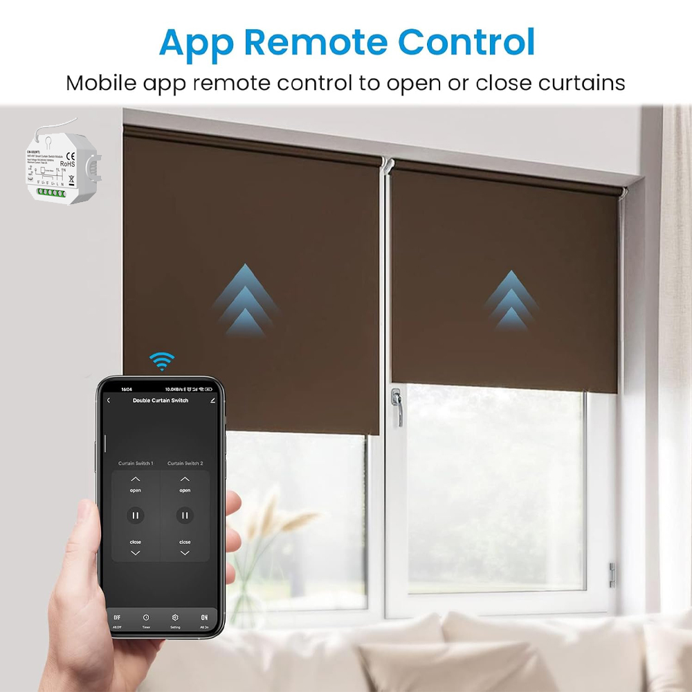 Smart Curtain Switch for Rolle - огляд і ціна Curtain Motor