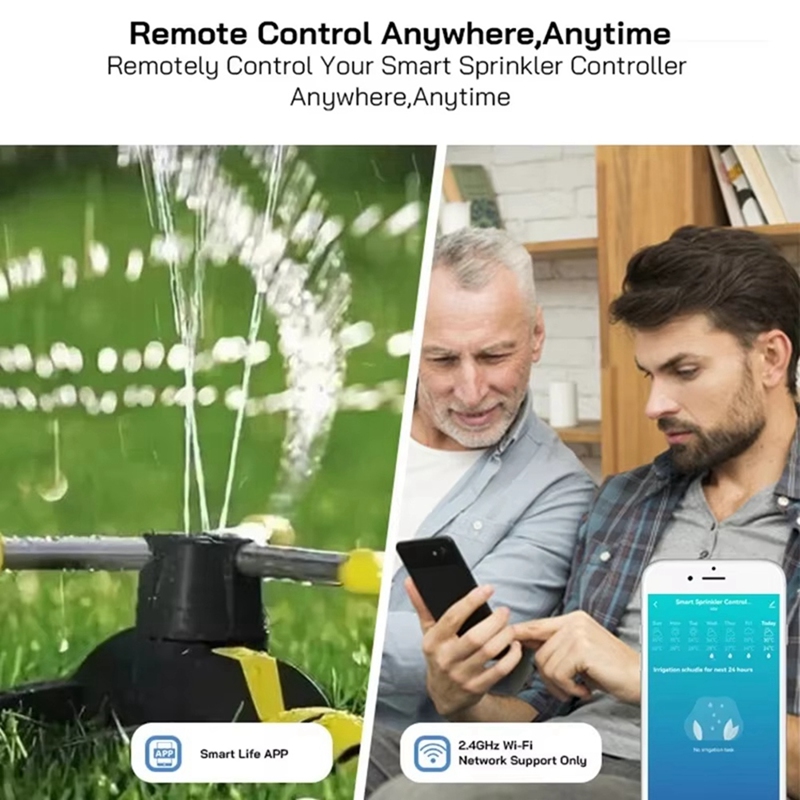 Tuya WiFi Smart Sprinkler Cont - огляд і ціна Smart Home Improvement