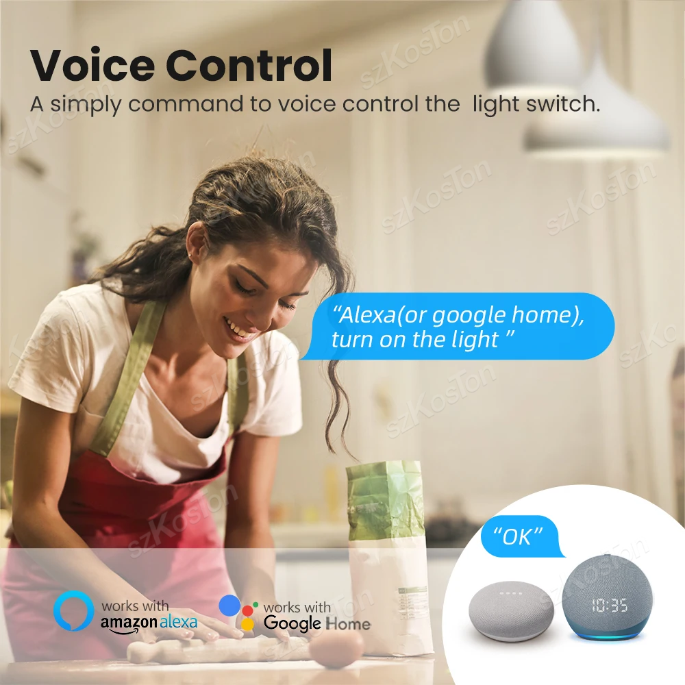 16A Tuya WiFi Smart Switch Mod - огляд і ціна Smart Home Button