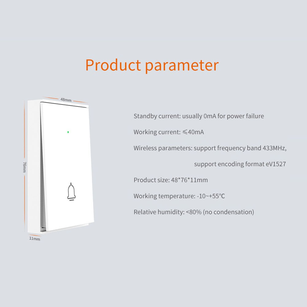 Staniot B100 Wireless Door Bel - огляд і ціна Smart Home Kits