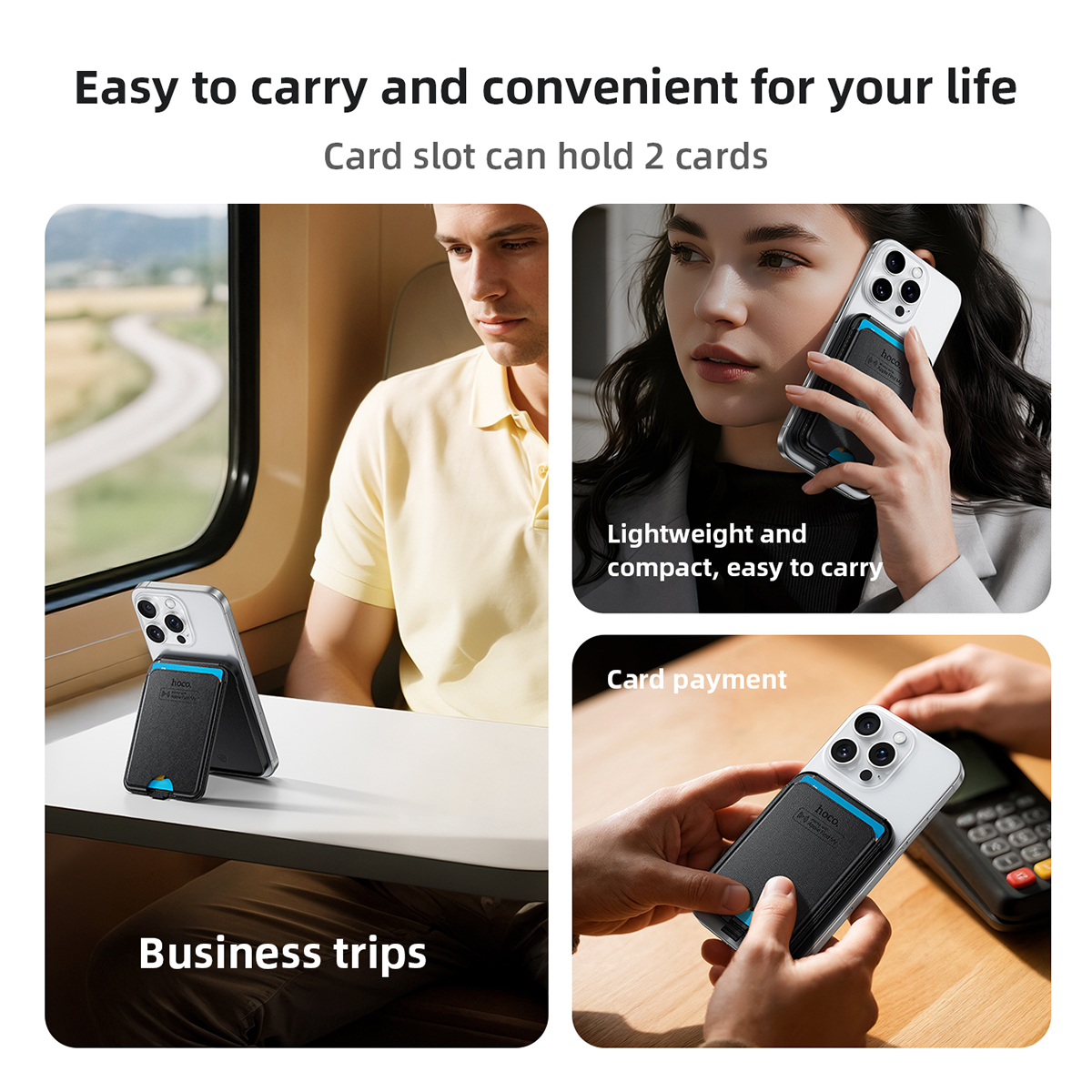 HOCO E91I Magnetic ID Card Hol - огляд і ціна Smart Home Hub Matter