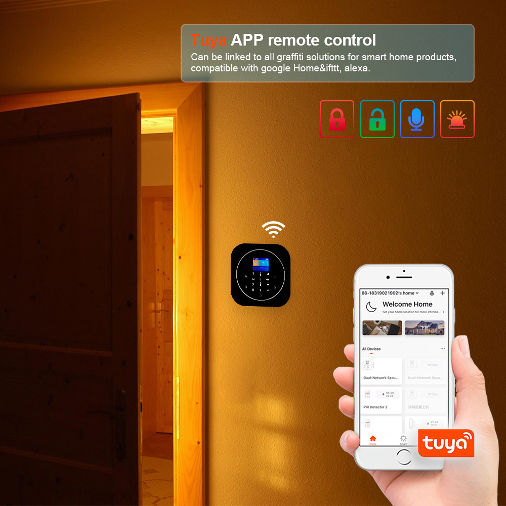 KERUI G12 Wireless Tuya Home A - огляд і ціна Smart Home Kits