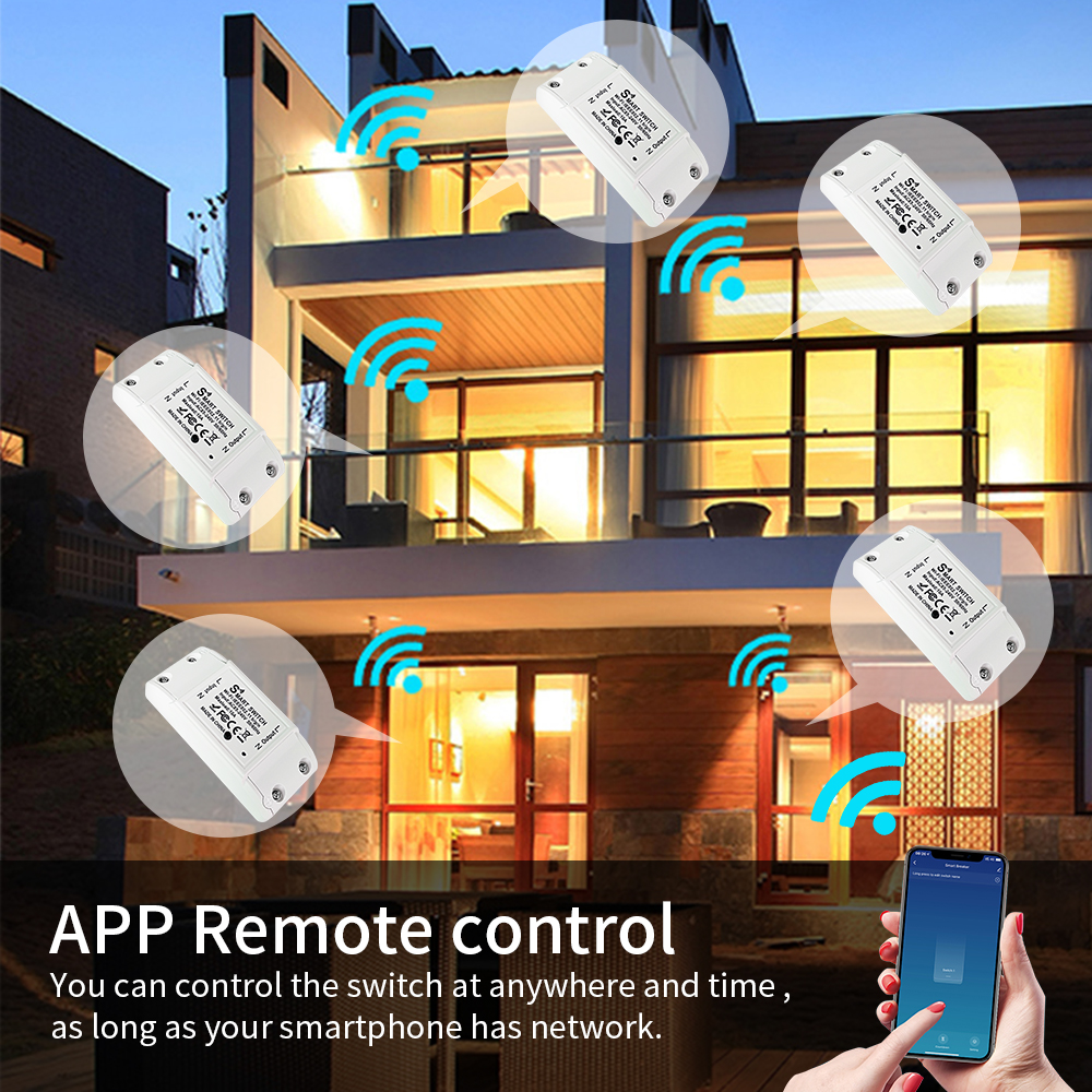 16A WiFi Tuya Smart Switch Wir - огляд і ціна Smart Home Button
