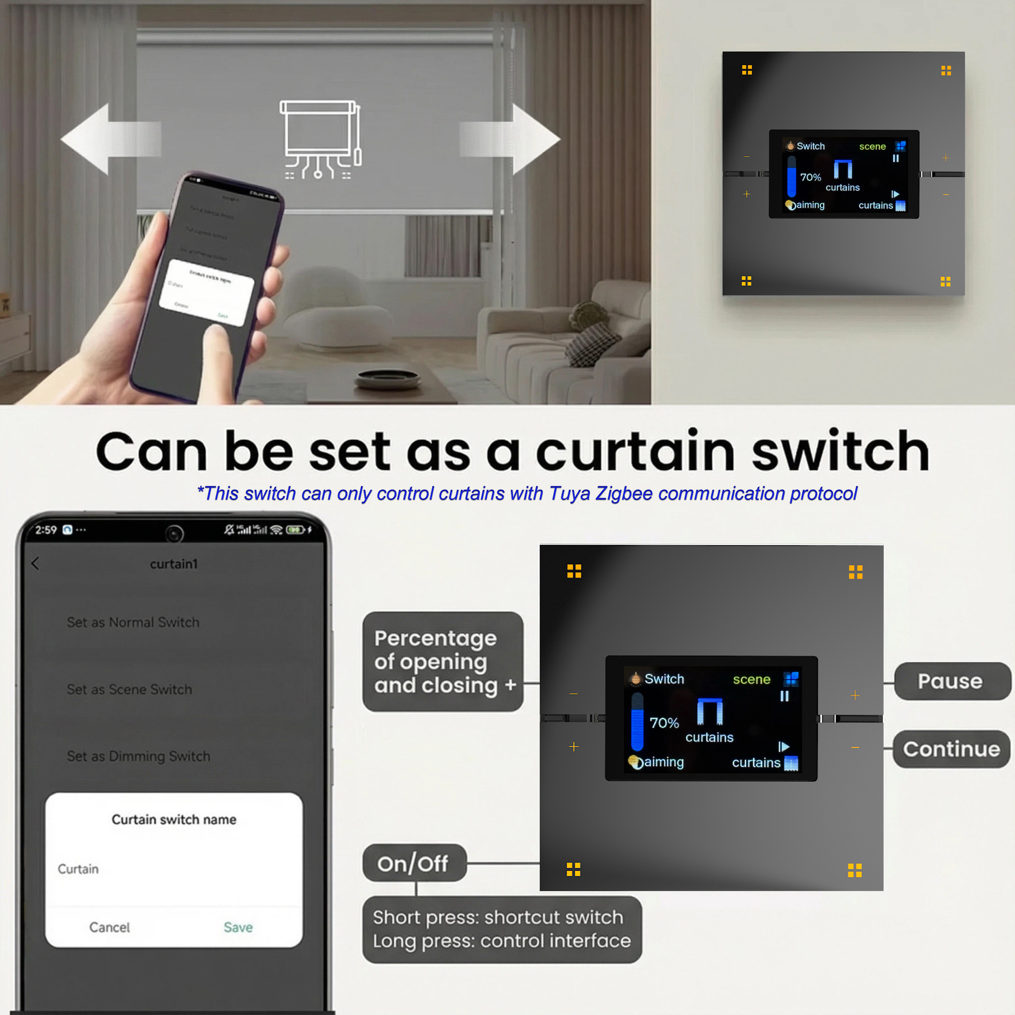 M9 Pro 8-Button UK Tuya Smart  - огляд і ціна Smart Home Hotel