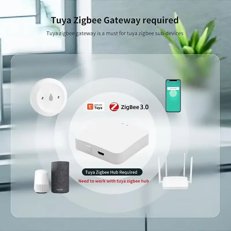 Tuya ZigBee 3.0 Water Leak Det - огляд і ціна Smart Home Kitchen
