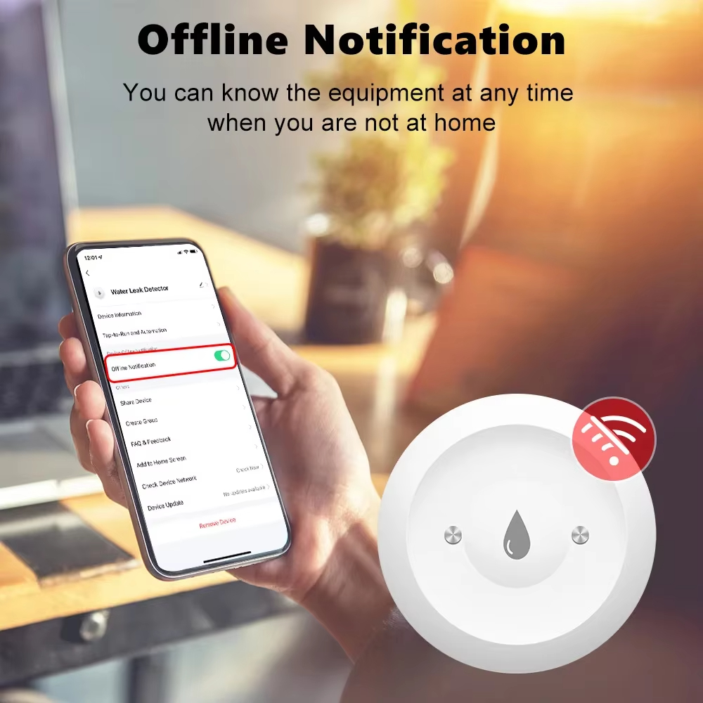 Tuya ZigBee 3.0 Water Leak Det - огляд і ціна Smart Home Kitchen