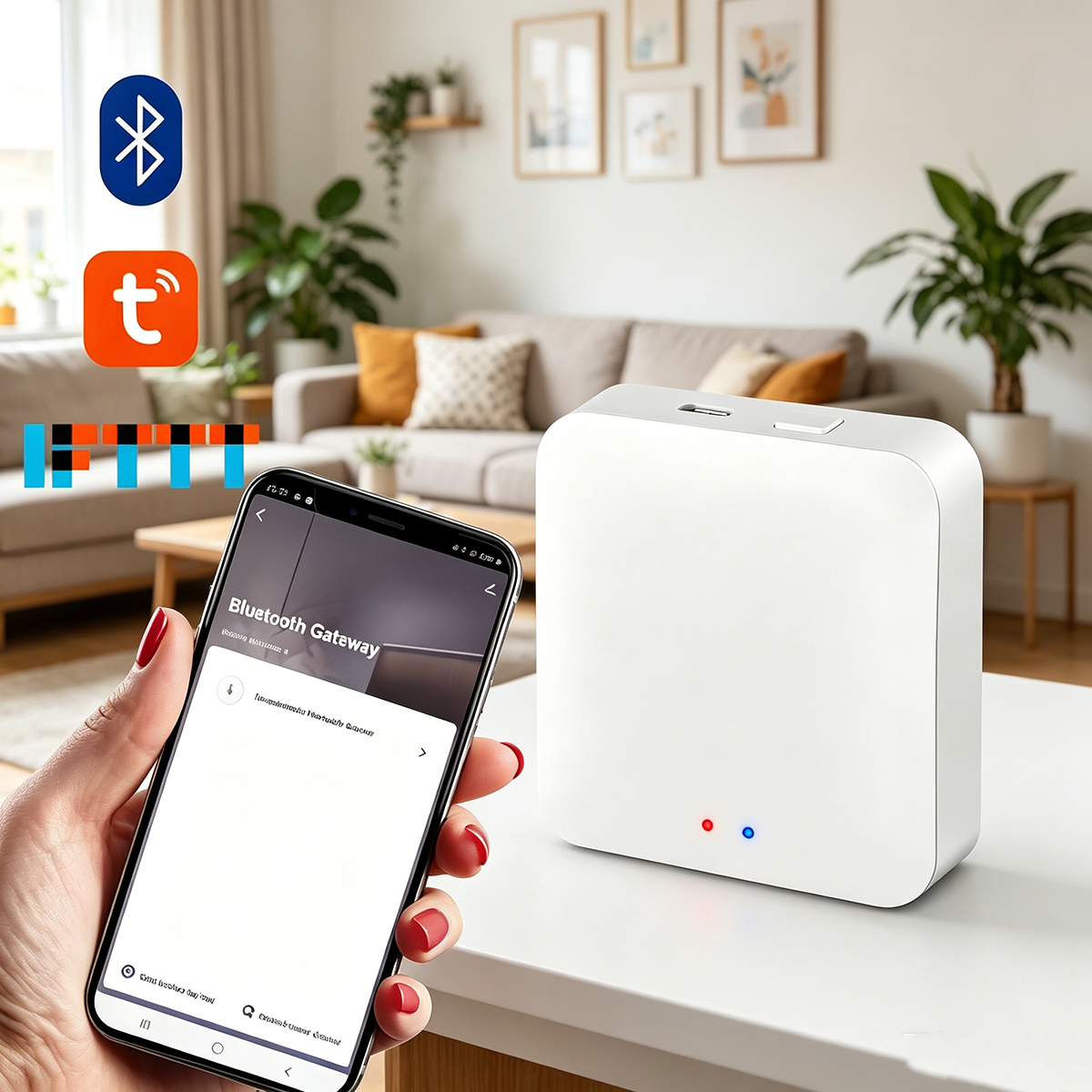 Tuya ZigBee Multi-mode Gateway - огляд і ціна Smart Home Hub Matter