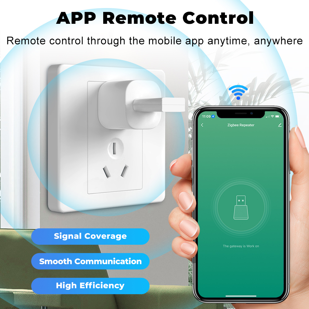 Tuya ZigBee Signal Repeater US - огляд і ціна Smart Home Improvement
