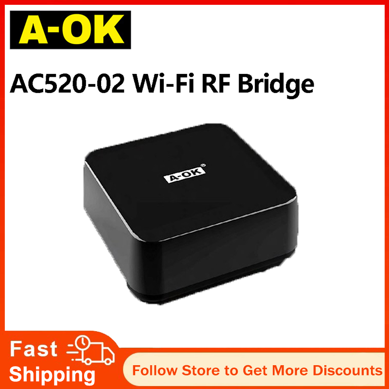 A-OK AC520-02 Wifi Bridge RF B - огляд і ціна Curtain Motor