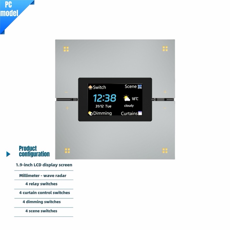 PC model M9Pro Tuya Zigbee sma - огляд і ціна Smart Home Button