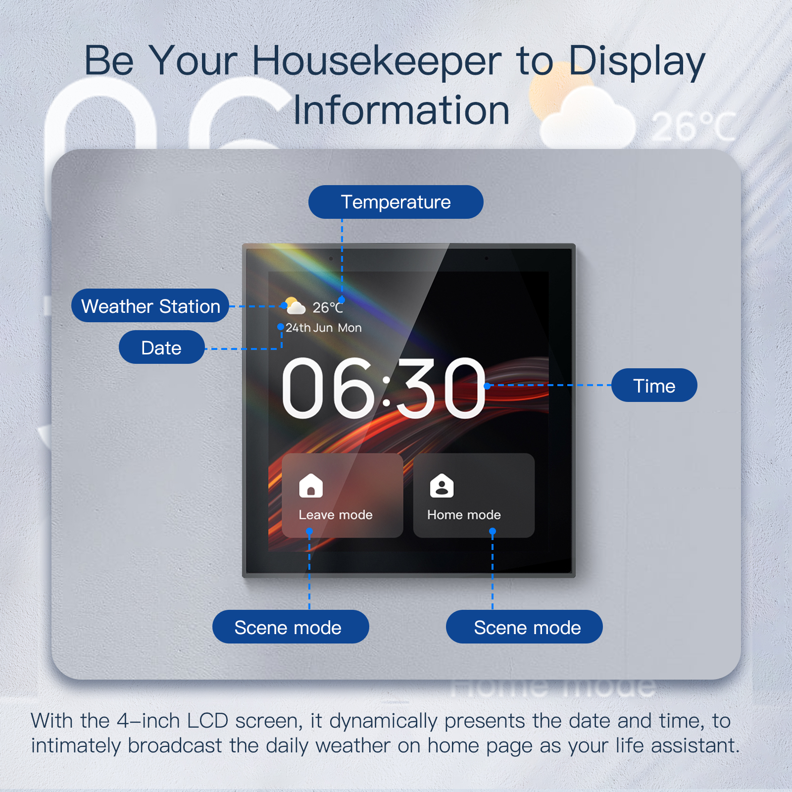2026 Golden Security TPP01 4 I - огляд і ціна Smart Home Voice Assistant