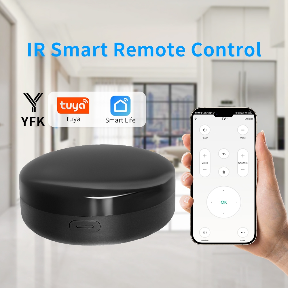 YFK Tuya WiFi Universal IR Rem - огляд і ціна Smart Home Voice Assistant