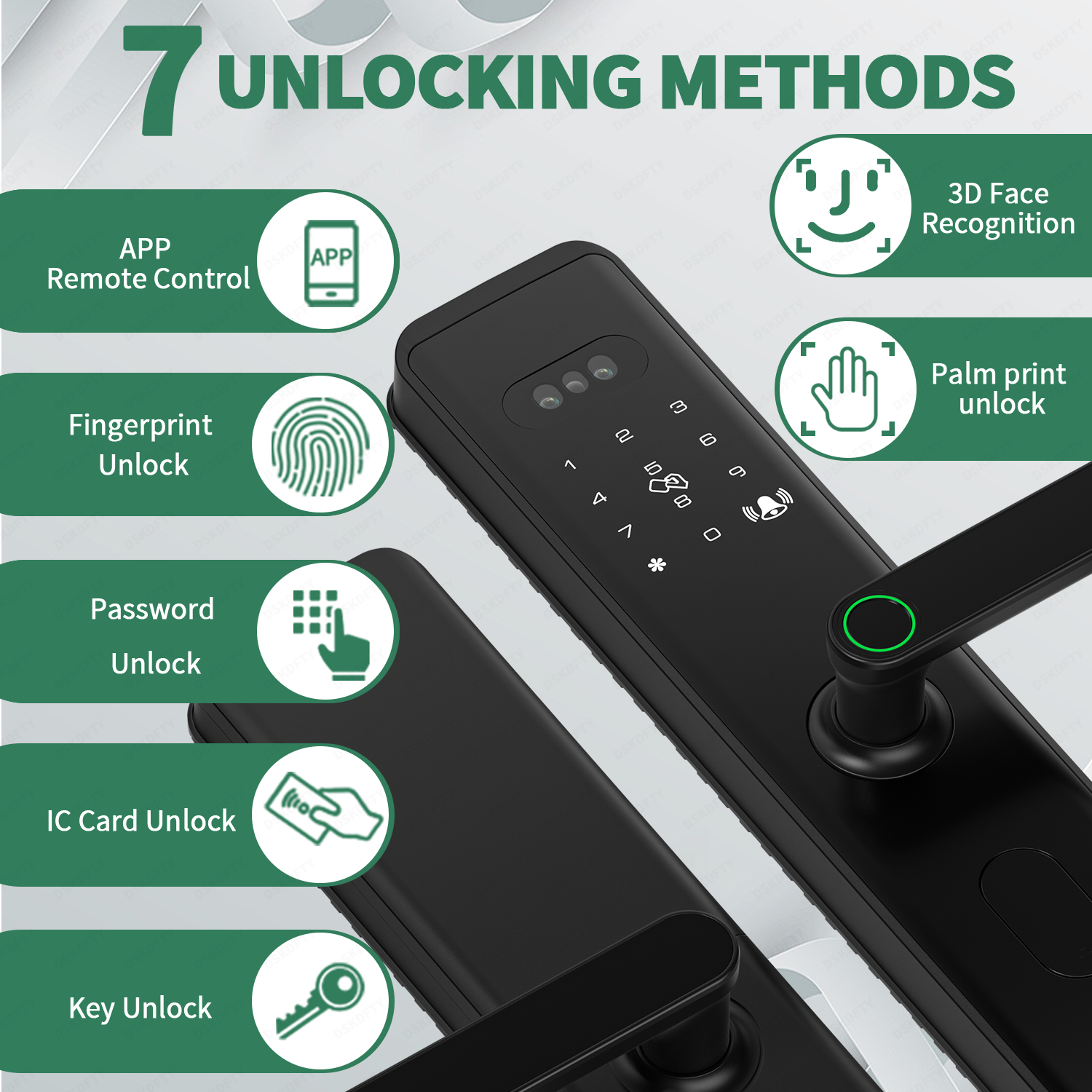 Smart 4K Home Assistant Automa - огляд і ціна Smart Door Lock