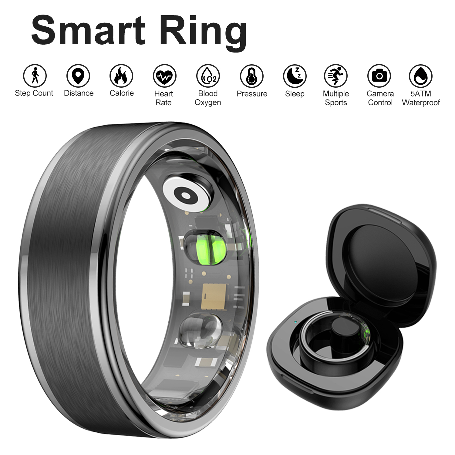R03 Smart Ring Men Women With  - огляд і ціна Smart Home Trainer