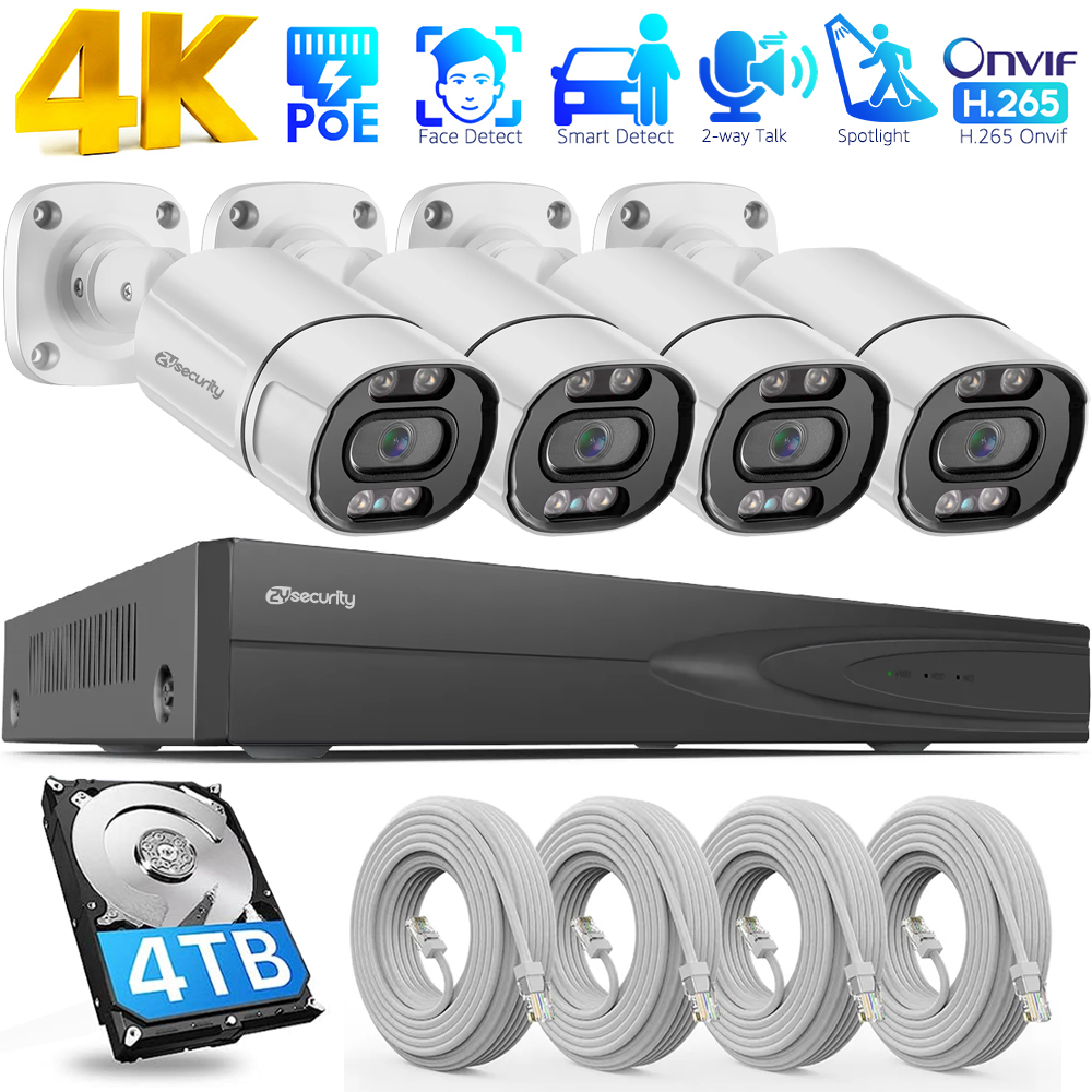 4K PoE Security Camera System  - огляд і ціна Smart Home Kits