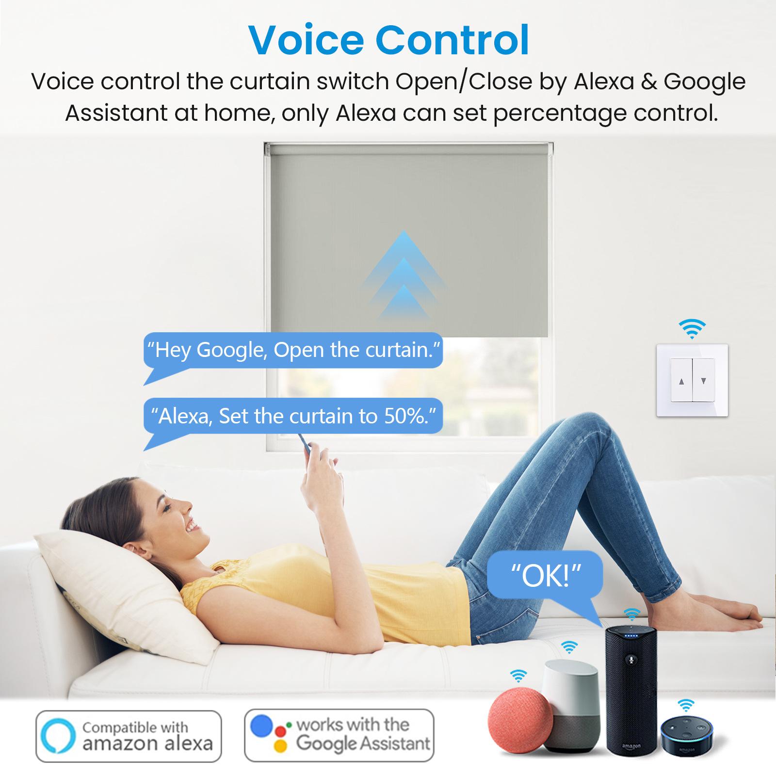 LoraTap Tuya Smart Roller Shut - огляд і ціна Curtain Motor