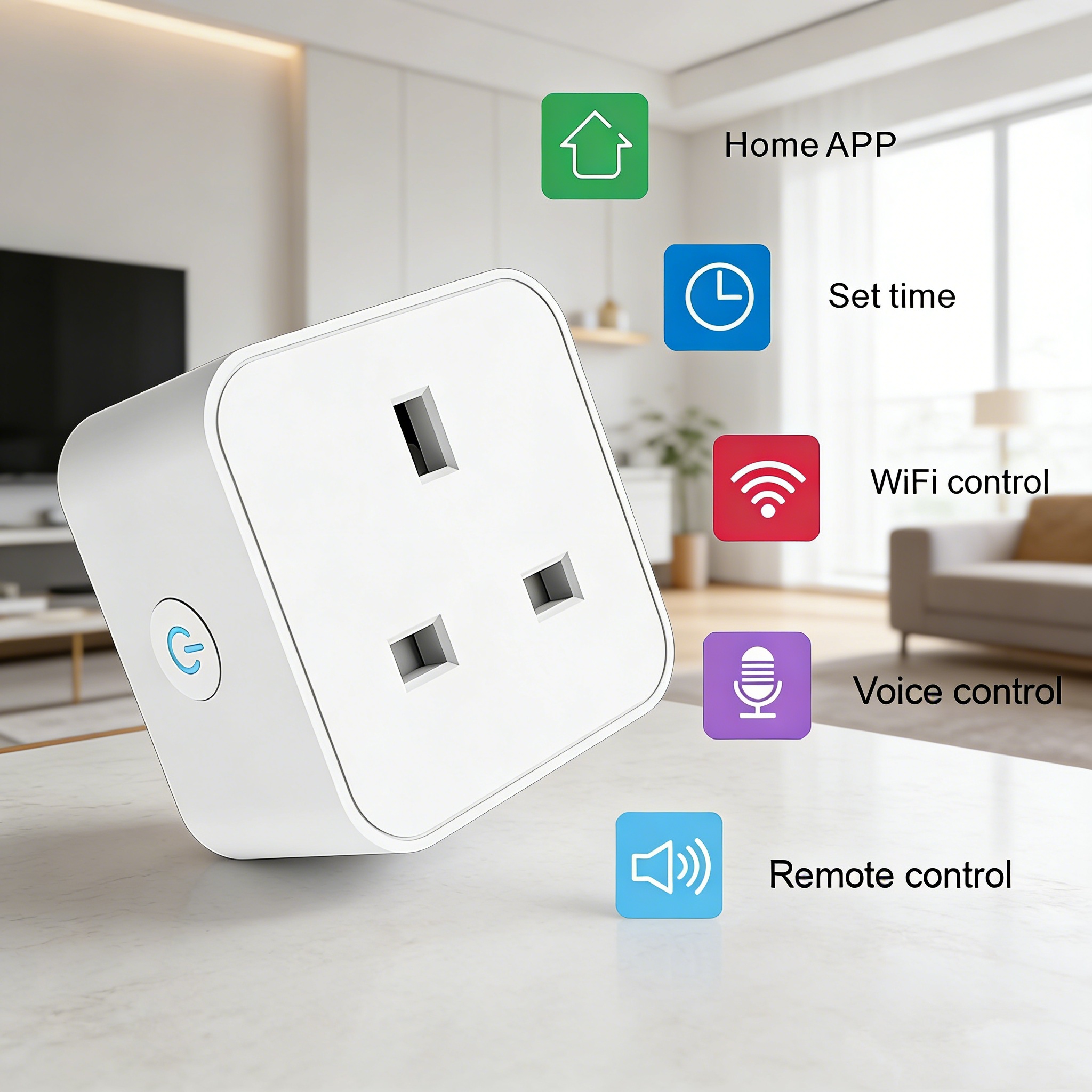 Xfox Tuya UK-Standard Smart Sq - огляд і ціна Smart Home Voice Assistant