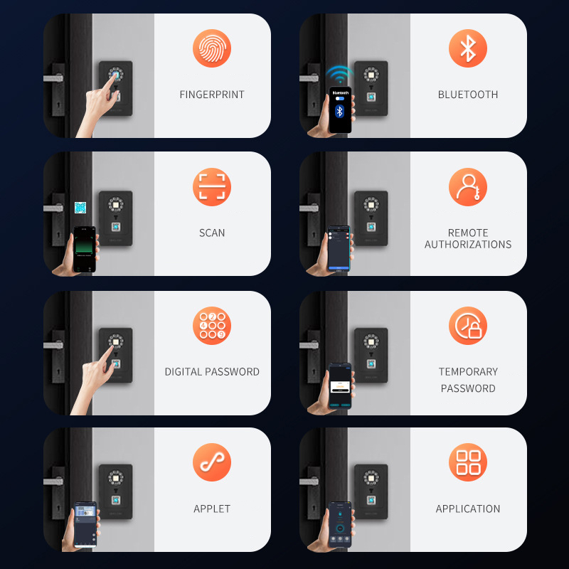 Intelligent Padlock Hang Desig - огляд і ціна Smart Door Lock