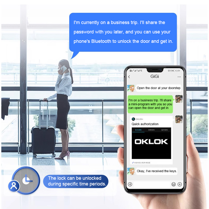 Intelligent Padlock Hang Desig - огляд і ціна Smart Door Lock