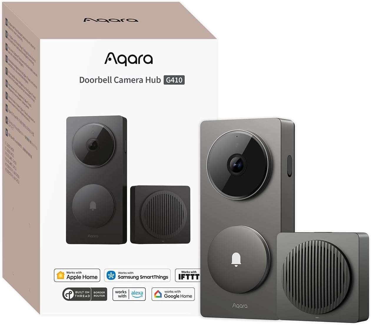 Aqaia Smart Doorbell Camera G4 - огляд і ціна Smart Home Hub Samsung