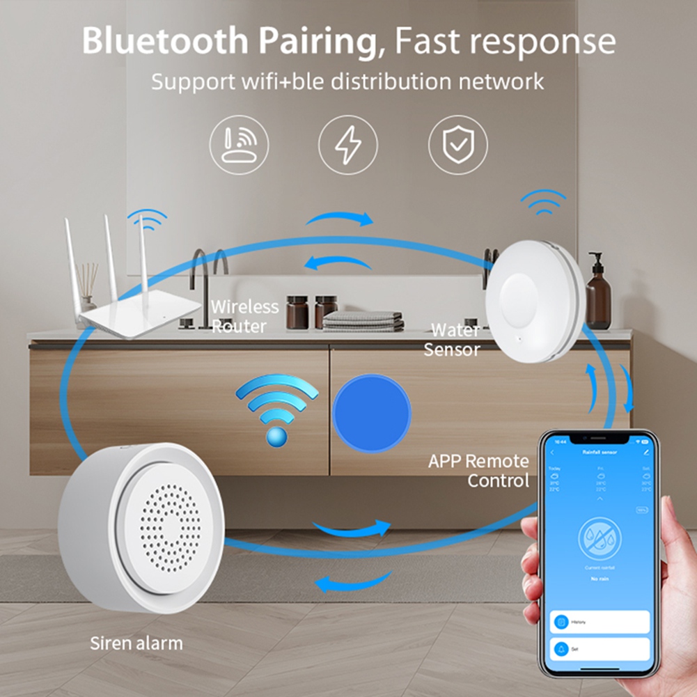 BTLIFE-Flood Detector With Sir - огляд і ціна Smart Home Kits