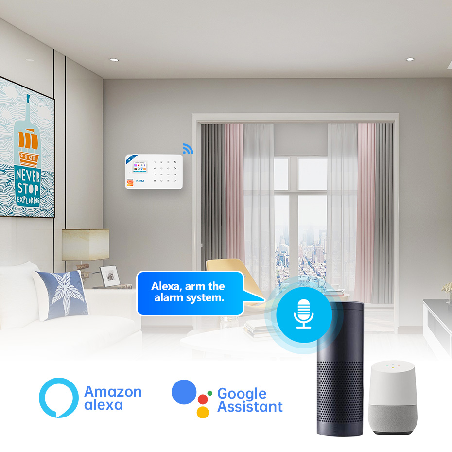 KERUI Security Alarm System Ki - огляд і ціна Smart Home Kits