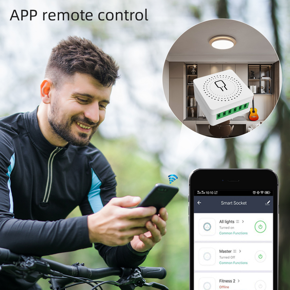 Tuya Smart WiFi Switch For Lig - огляд і ціна Smart Home Voice Assistant