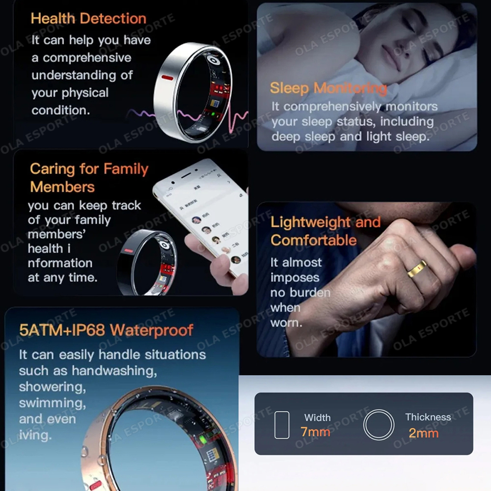 2026 Outdoor Sports Smart Ring - огляд і ціна Smart Home Trainer