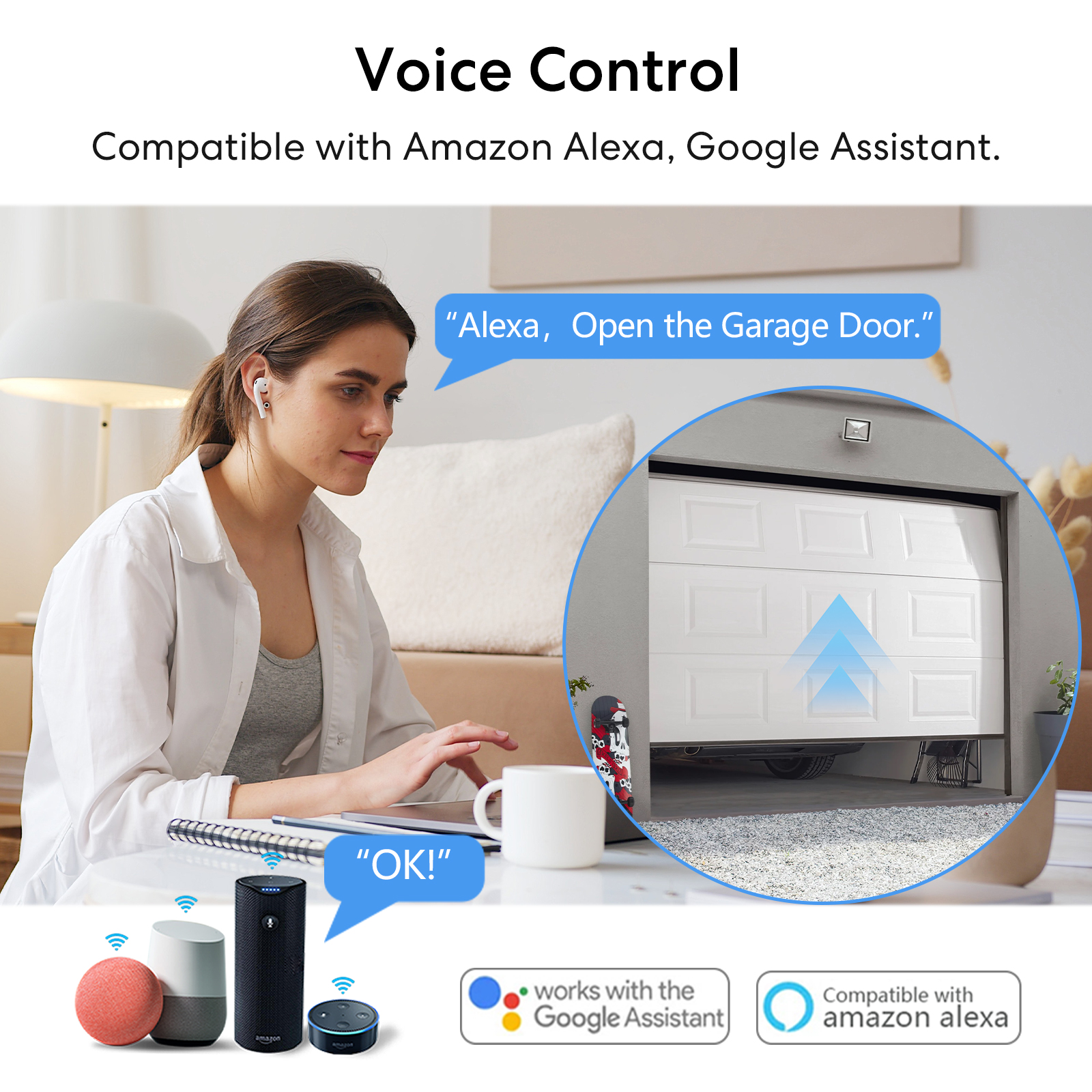 RiooCubee Tuya Smart Life Gara - огляд і ціна Smart Home Voice Assistant