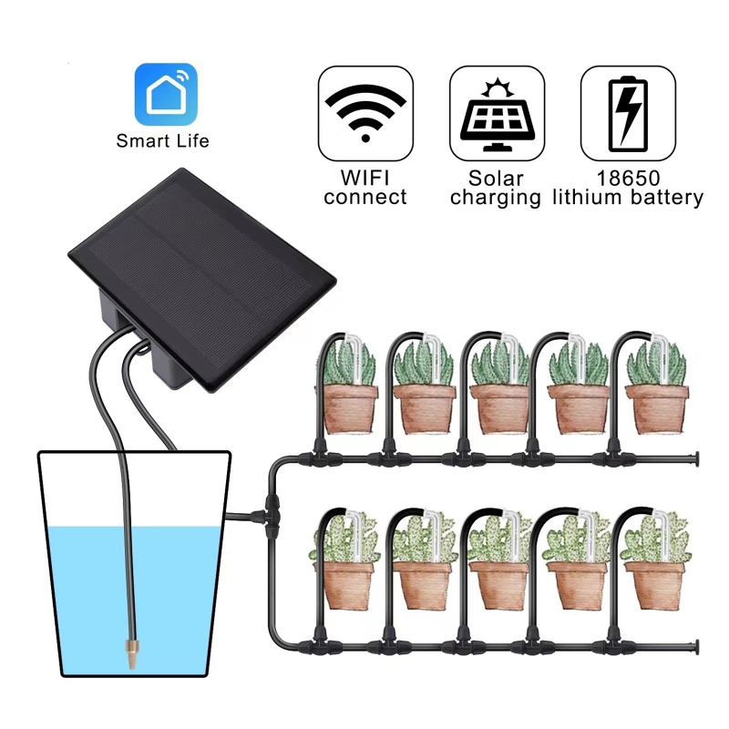 WIFI Solar Automatic Watering  - огляд і ціна Smart Home Improvement