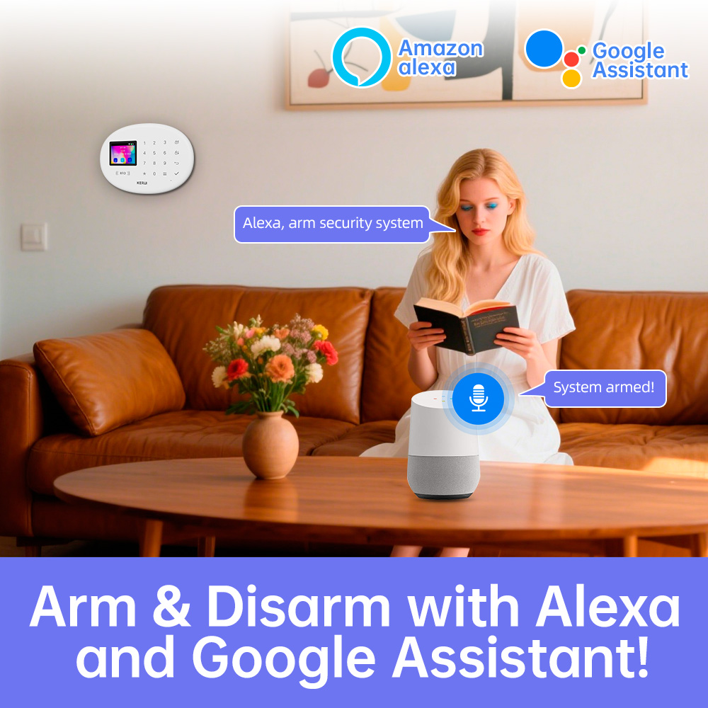KERUI Tuya Wireless Home Alarm - огляд і ціна Smart Home Kits
