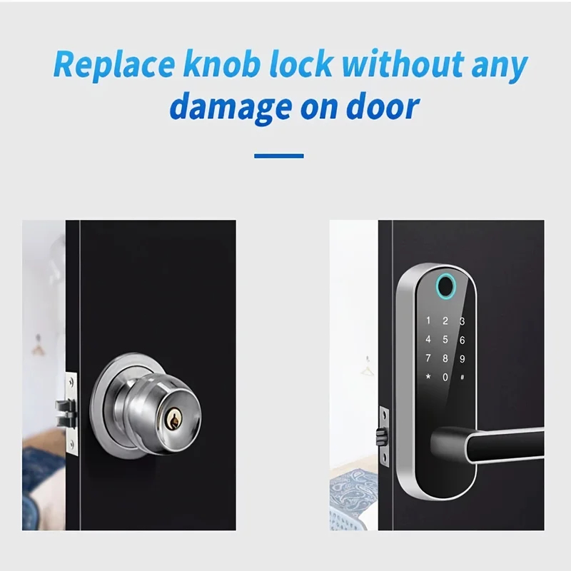 New Smart Fingerprint Door Loc - огляд і ціна Smart Door Lock