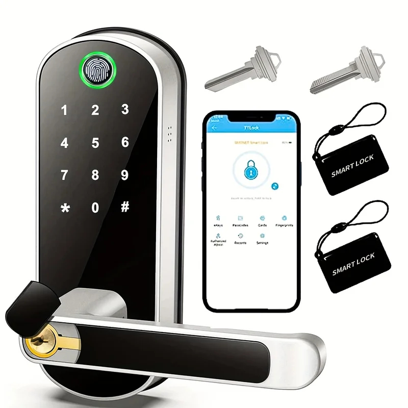 New Smart Fingerprint Door Loc - огляд і ціна Smart Door Lock