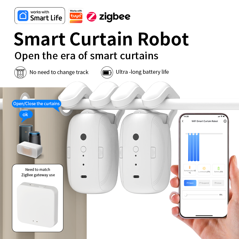 Zigbee Smart Curtain Driver Ro - огляд і ціна Smart Home Button