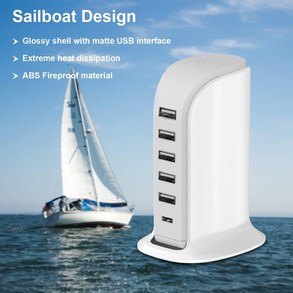 40W USB Charging Station with  - огляд і ціна Smart Home Hub Samsung